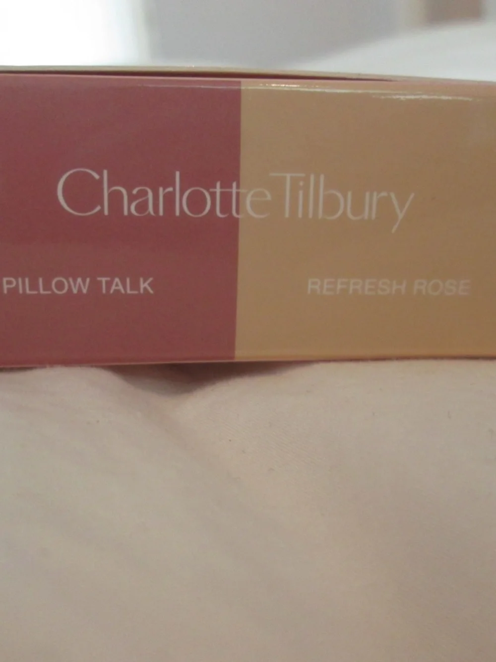 Charlotte Tilbury Glossy Fresh Pink Lip Duo Pillow Talk - NEW
